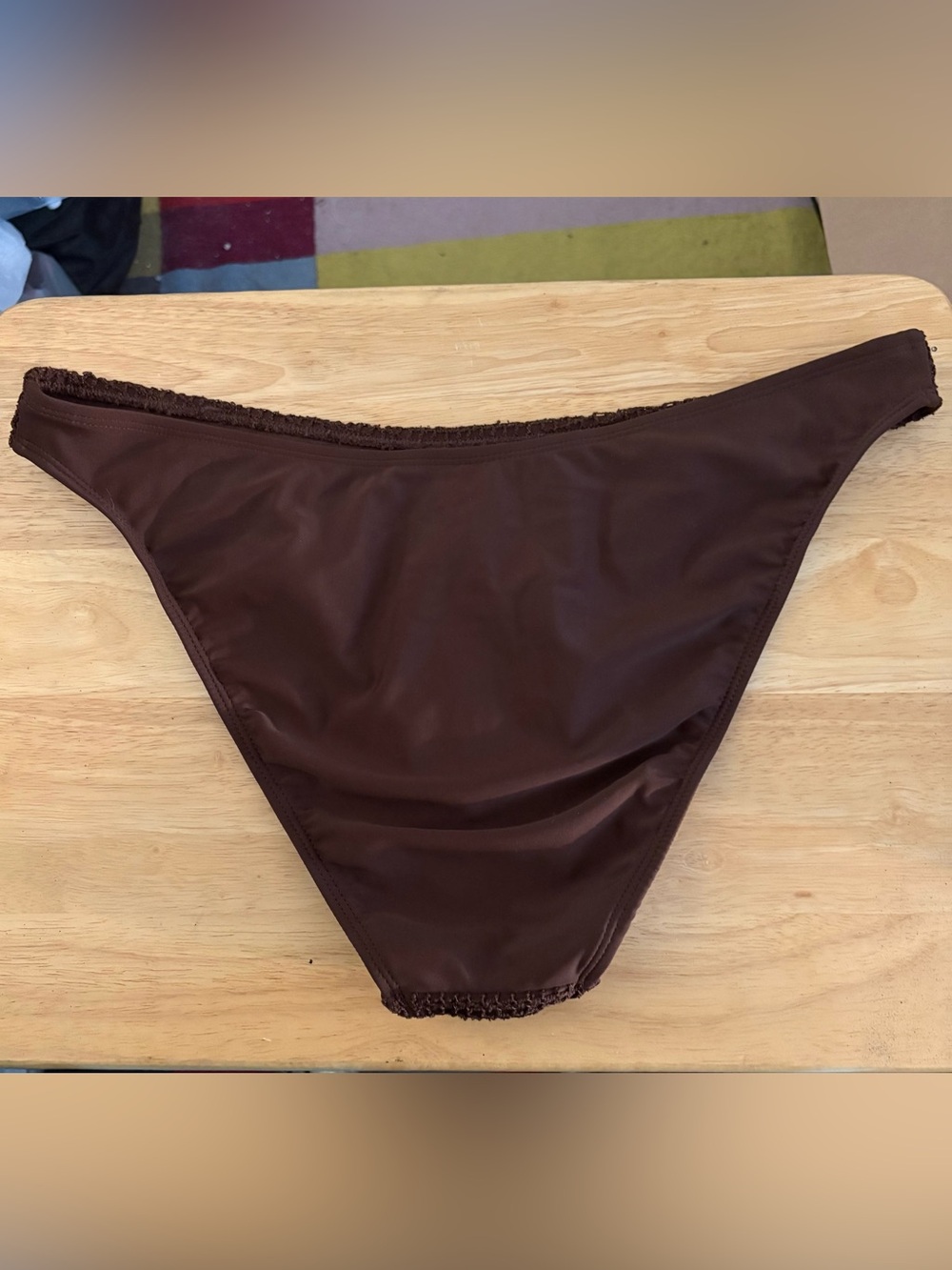 🎉4 for $20 NWT No Boundaries High-Leg Bikini Bottoms, Large - Picture 4 of 7